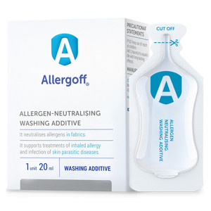 Allergoff - акарицидная добавка для устранения аллергенов при стирке